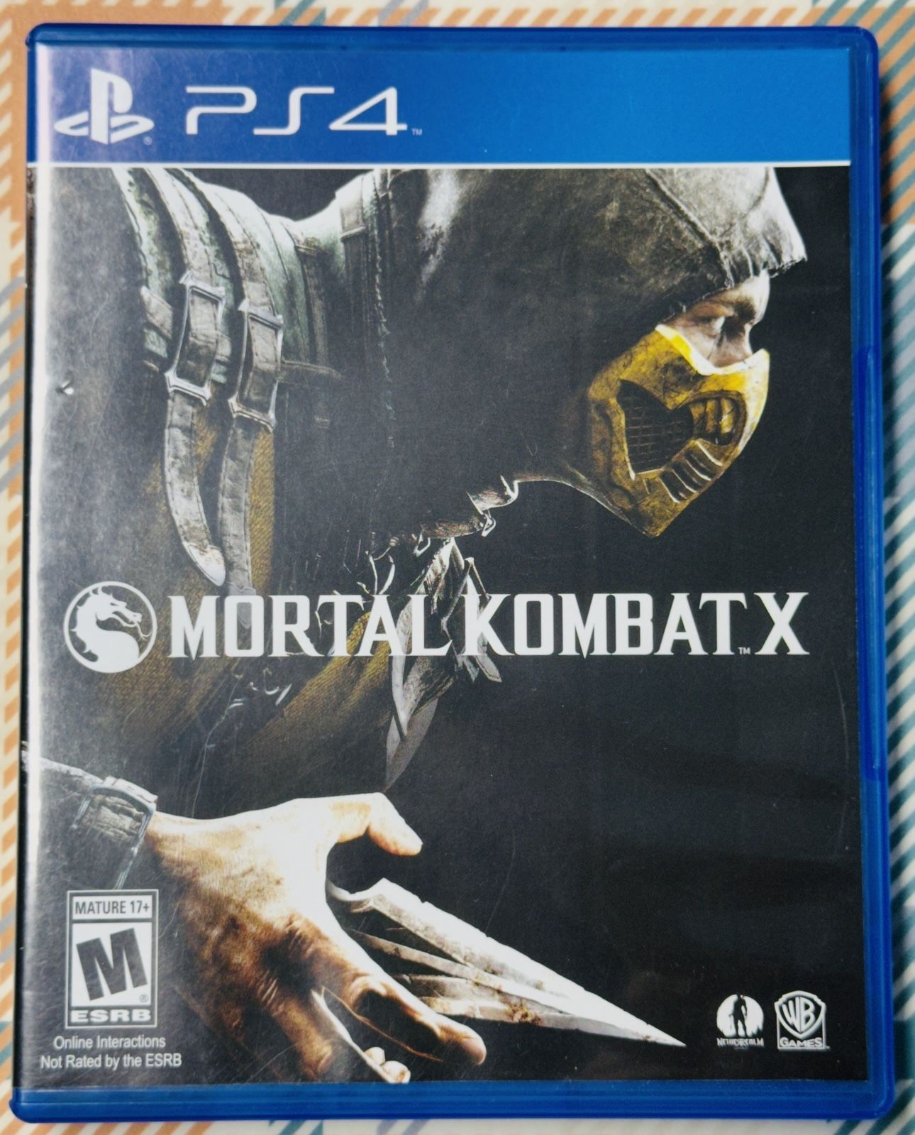 Mortal Kombat X - Sony PlayStation 4 Tested With Case Fast Shipping PS4