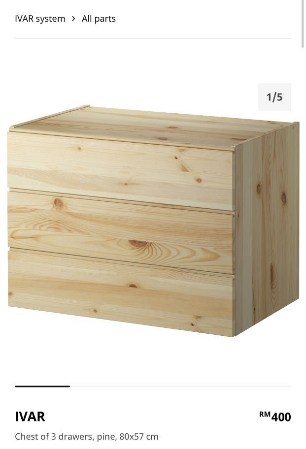 Ikea ivar Chest Dresser