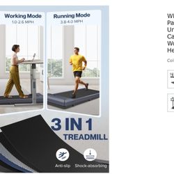 Well fit Incline Walking Pad Treadmills For Home