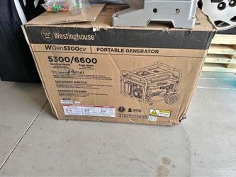 Portable Generator 5300 Watt $570 New!!