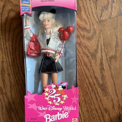 Walt Disney World 25th Anniversary 1996 Barbie Doll