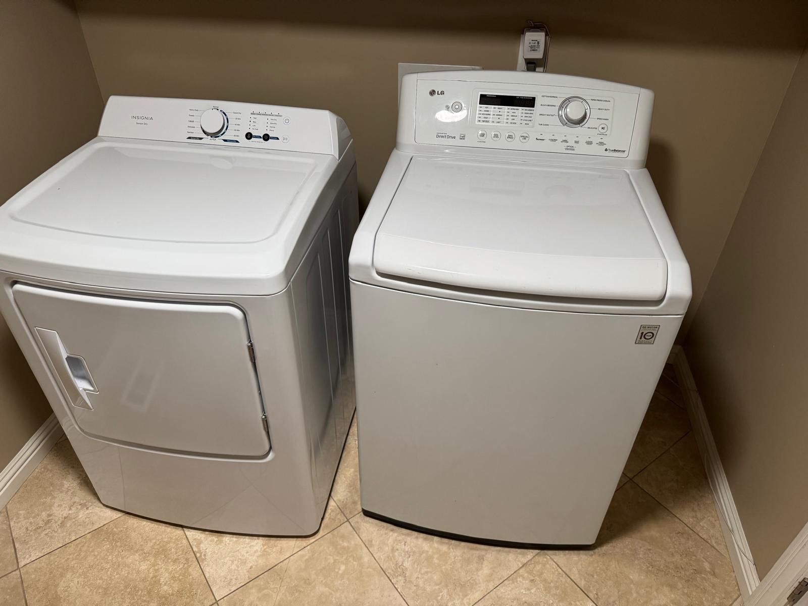 Washer And Dryer