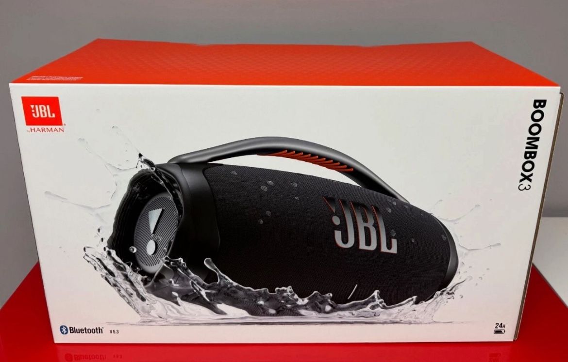 JBL boombox3 portable Bluetooth speaker