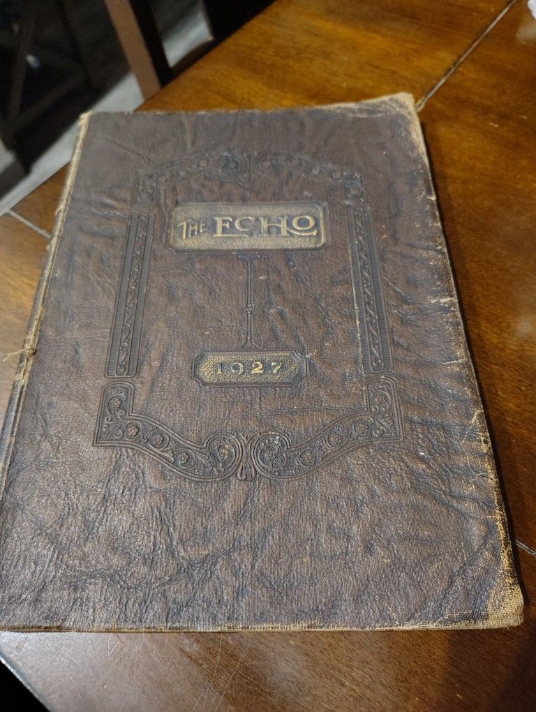 1929 Echo Yearbook 