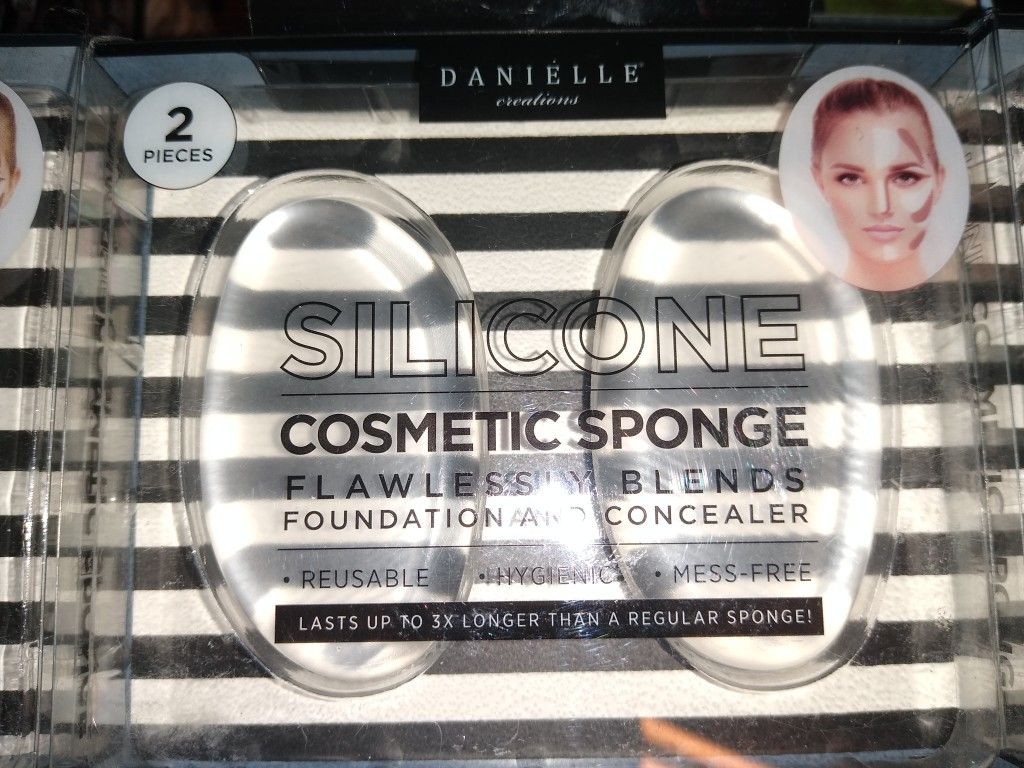Cosmetic Silicone sponge 2pk