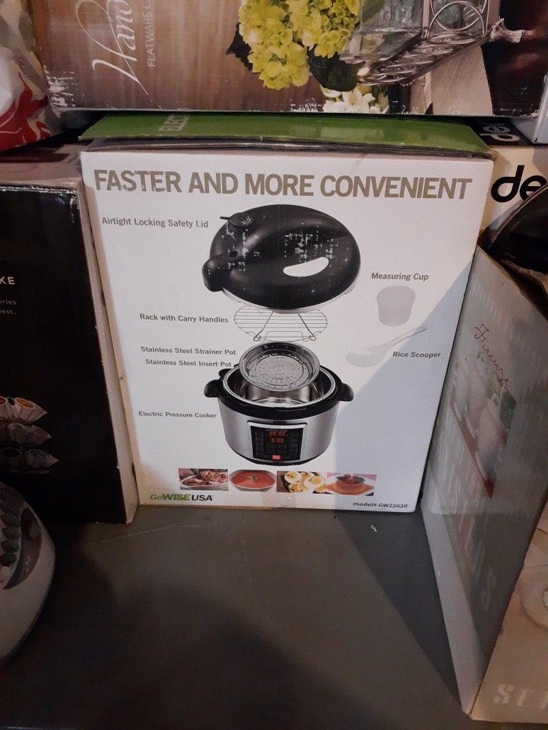GoWiseUSA Model# GW22620 Electric Pressure Cooker