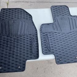 2015 Mazda CX9 Carpet & All Weather Floor Mats