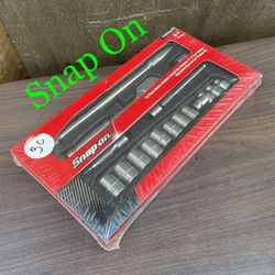 Snap on 17 pc 3/8" -  Shallow 6-Point METRIC  Starter Set (((( $425 )))) ❗️Sealed Box ❗️