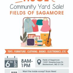 HUGE Community Yard Sale