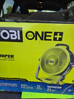 Fan mist battery or cord 12 inch fan