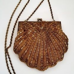 Elka Vintage Beaded Evening Purse 