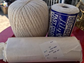 Weaving Yarn. Three each. Unused.