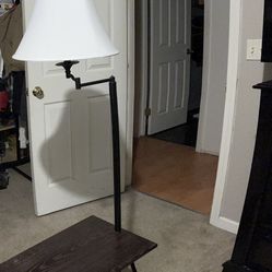 Side Table With Lamp