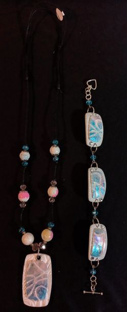 Necklace & matching bracelet