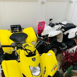 TRADE For A Small SUV Or Car! 2003 Suzuki Quad sport z400 and 2004 Suzuki Sport Quad Z 250