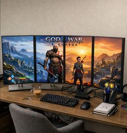 Monitors HP on Rotating Stands