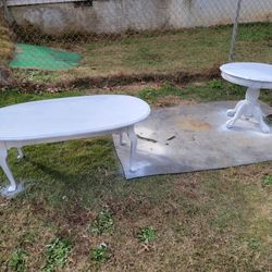 Coffee Table And End Table.  90.00 For Both. No Less