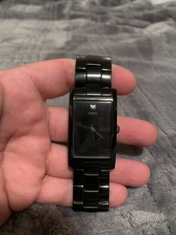 Guess stainless Black watch