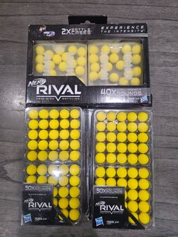 $30 obo - New NERF Rival 150X Round Refill Pack Precision Battling High Impact Rounds *NEW*