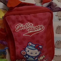 Hello Kitty Sanrio Pink Red Vintage Y2K Candy Crossbody Messenger Bag
