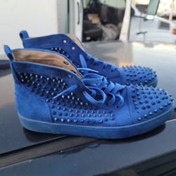 Christian Louboutin  spike mens shoe size 11 1 spike mssing
