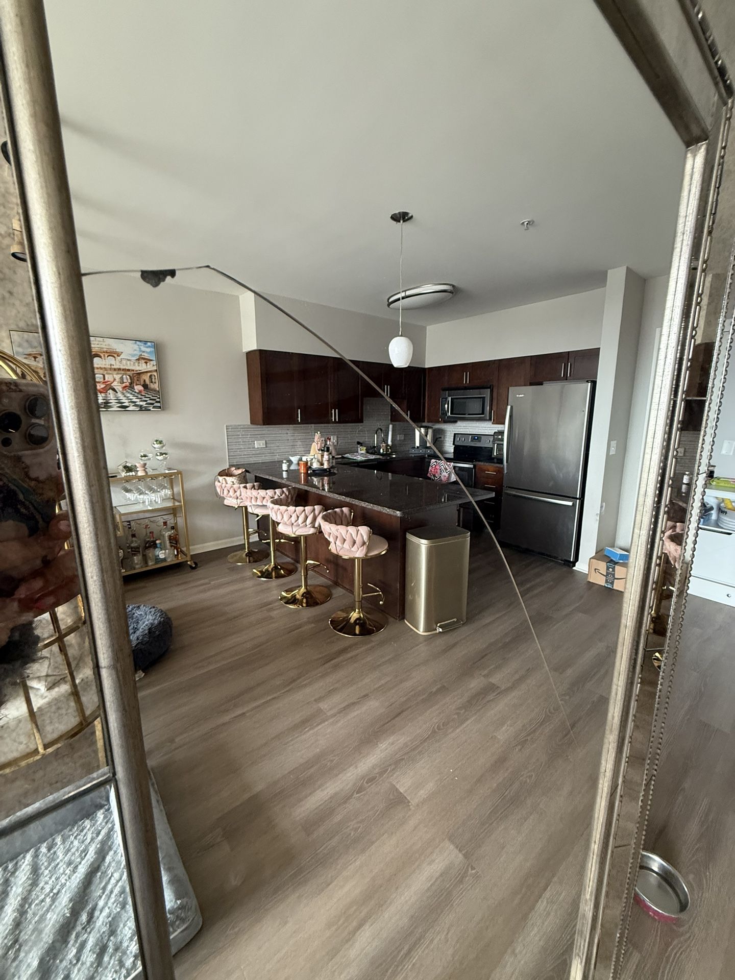 Elegant Kentucky Derby White Hat with Red and Purple Floral Accents