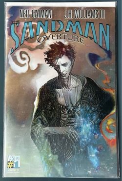 The Sandman: Overture #1 Vertigo Comic by Neil Gaiman Lenticular cover