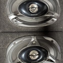Kenwood 6x9” 4-Way Car Speakers