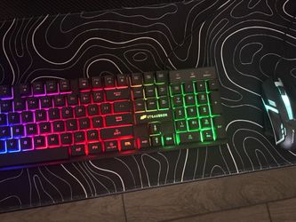 Stgaubron gaming keyboard and mouse
