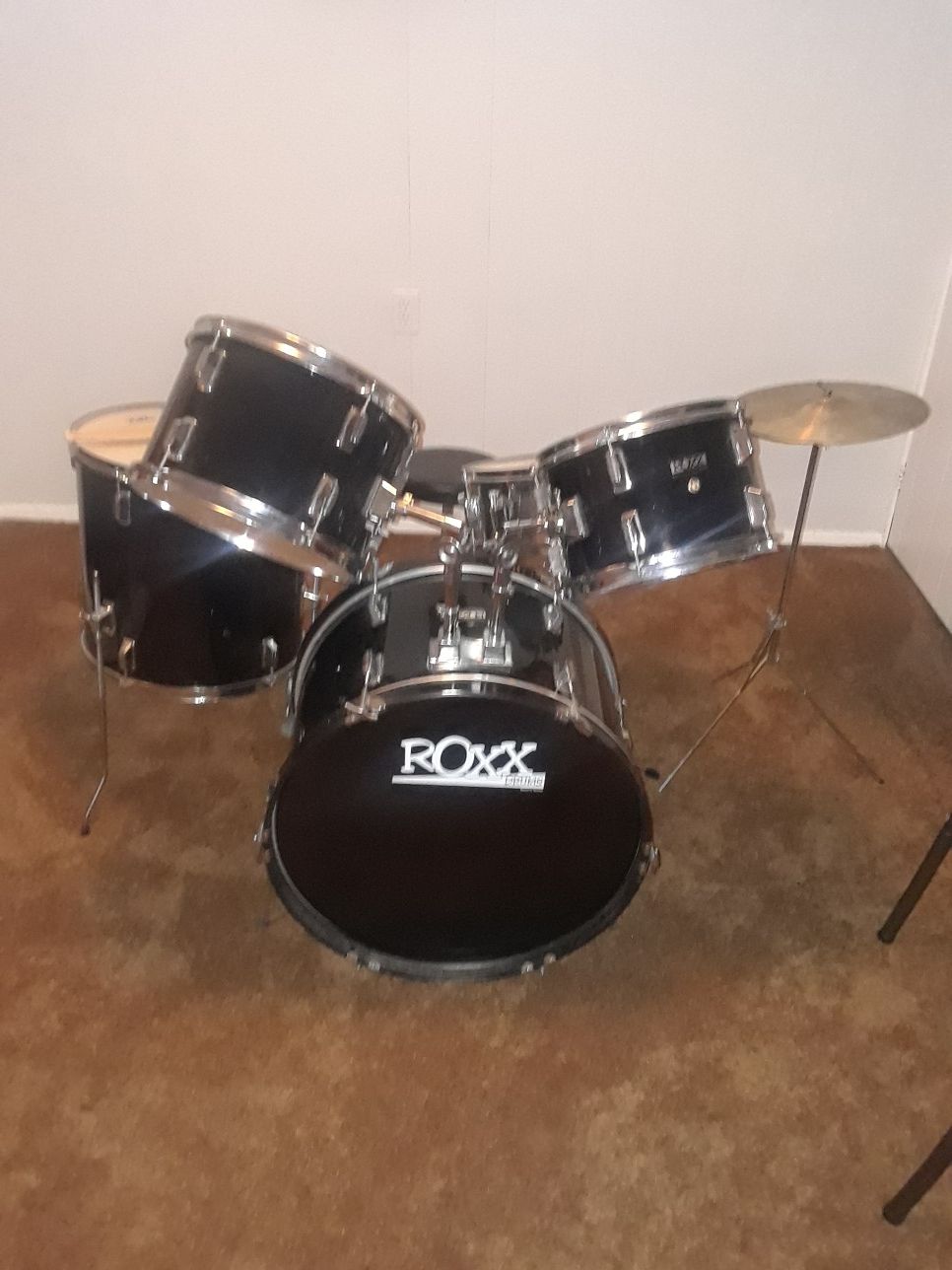 Roxx 5 piece drum set