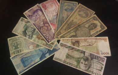 Billetes varios /Mexico