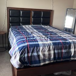 Queen Size, Dark Cherry Bed Frame