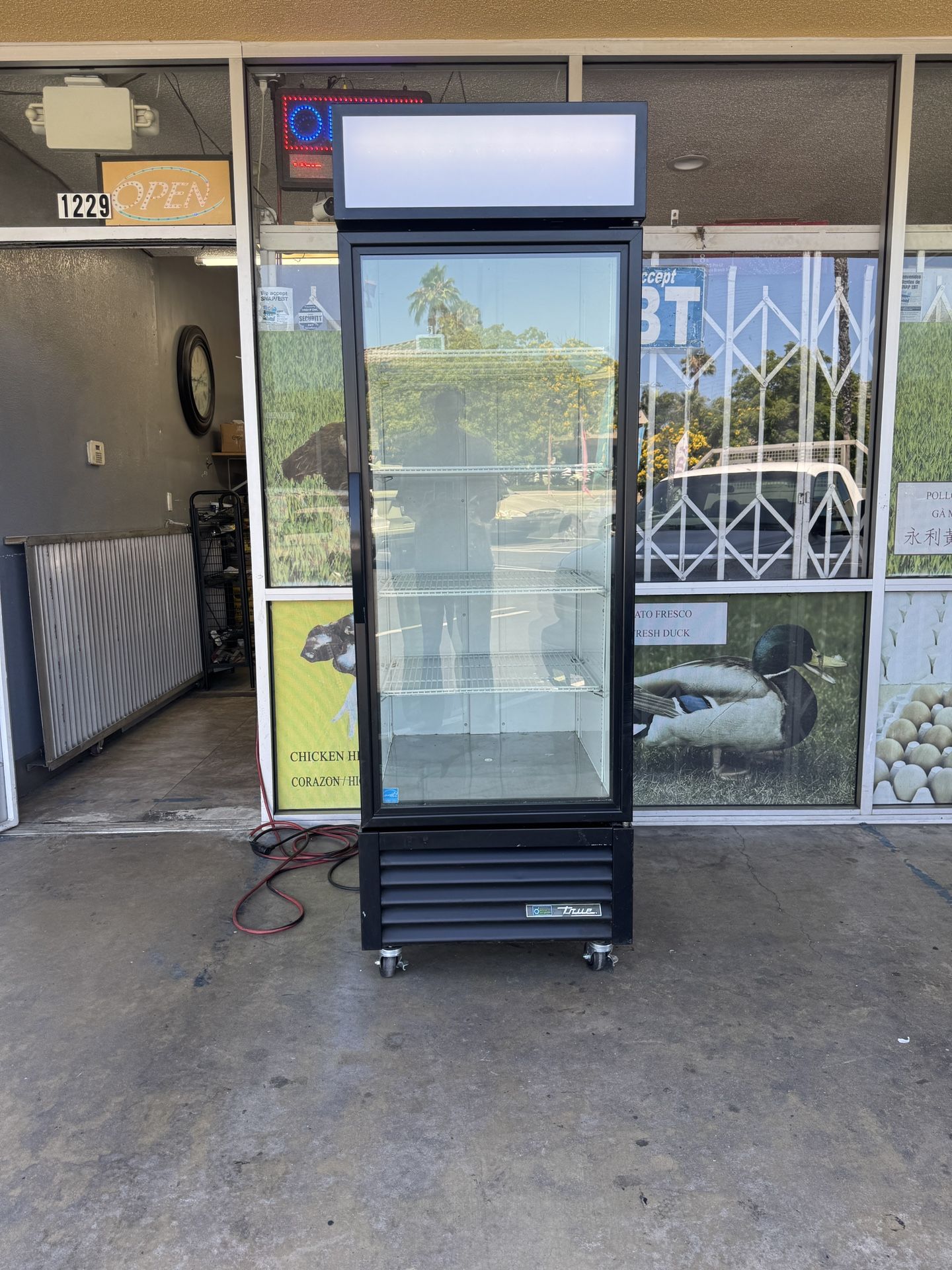 True Commercial Refrigerator LED