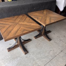 Two Same Tables 26x26x24 Inches