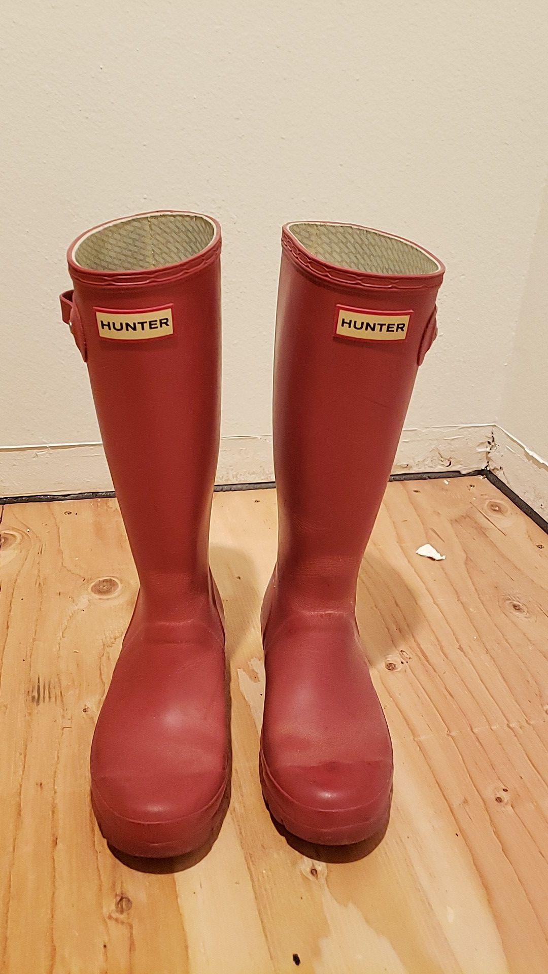 Hunter Original Rain Boots (Youth Size 4/Women's Size 6)