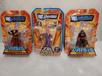 DC Universe Multiverse Action figure Lot Joker Batgirl  Psycho Pirate 