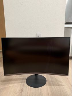Monitor + TV Bundle — Samsung 27” Curved Monitor & LG 32” 1080p TV | $80 for both
