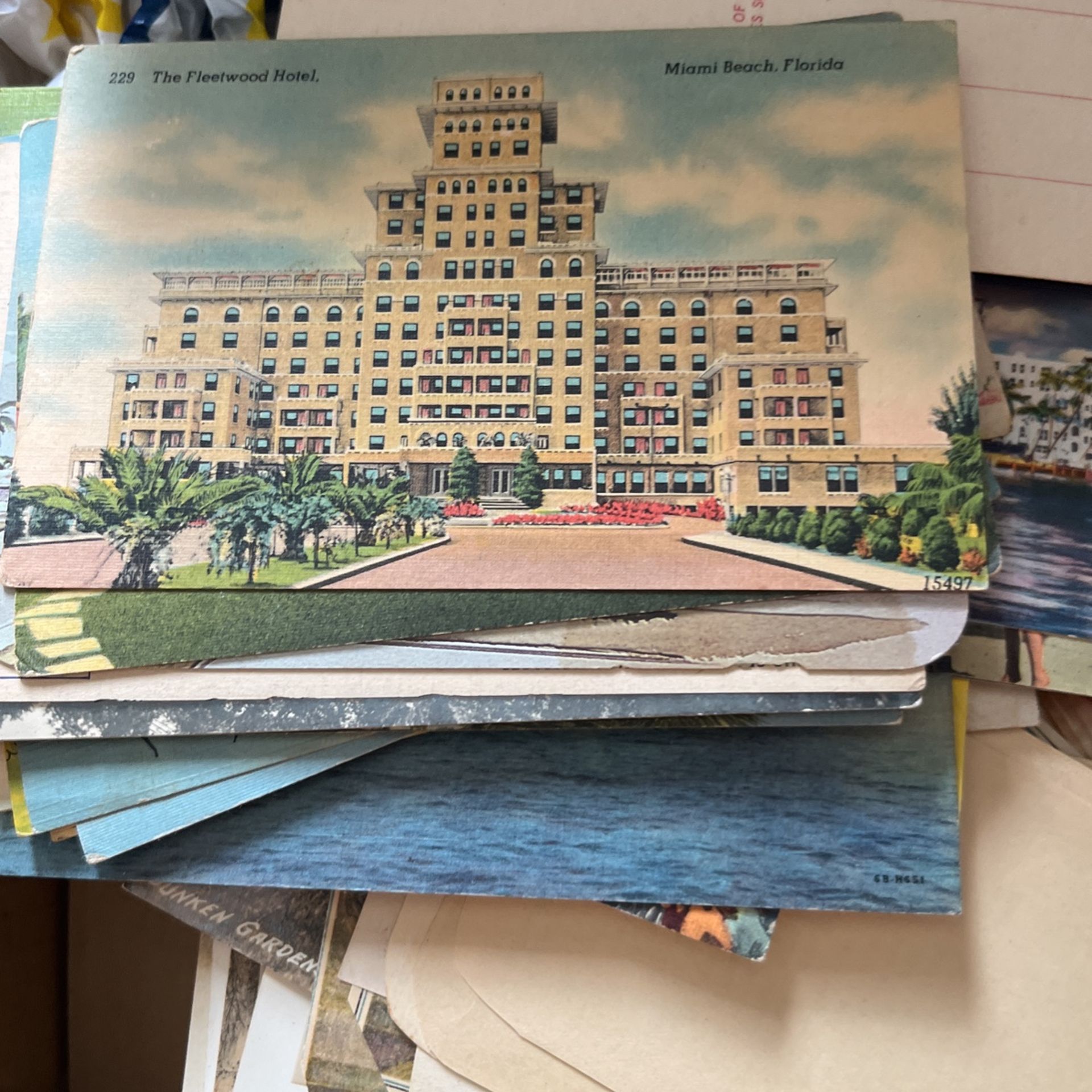 Vintage postcards of Florida and across the country