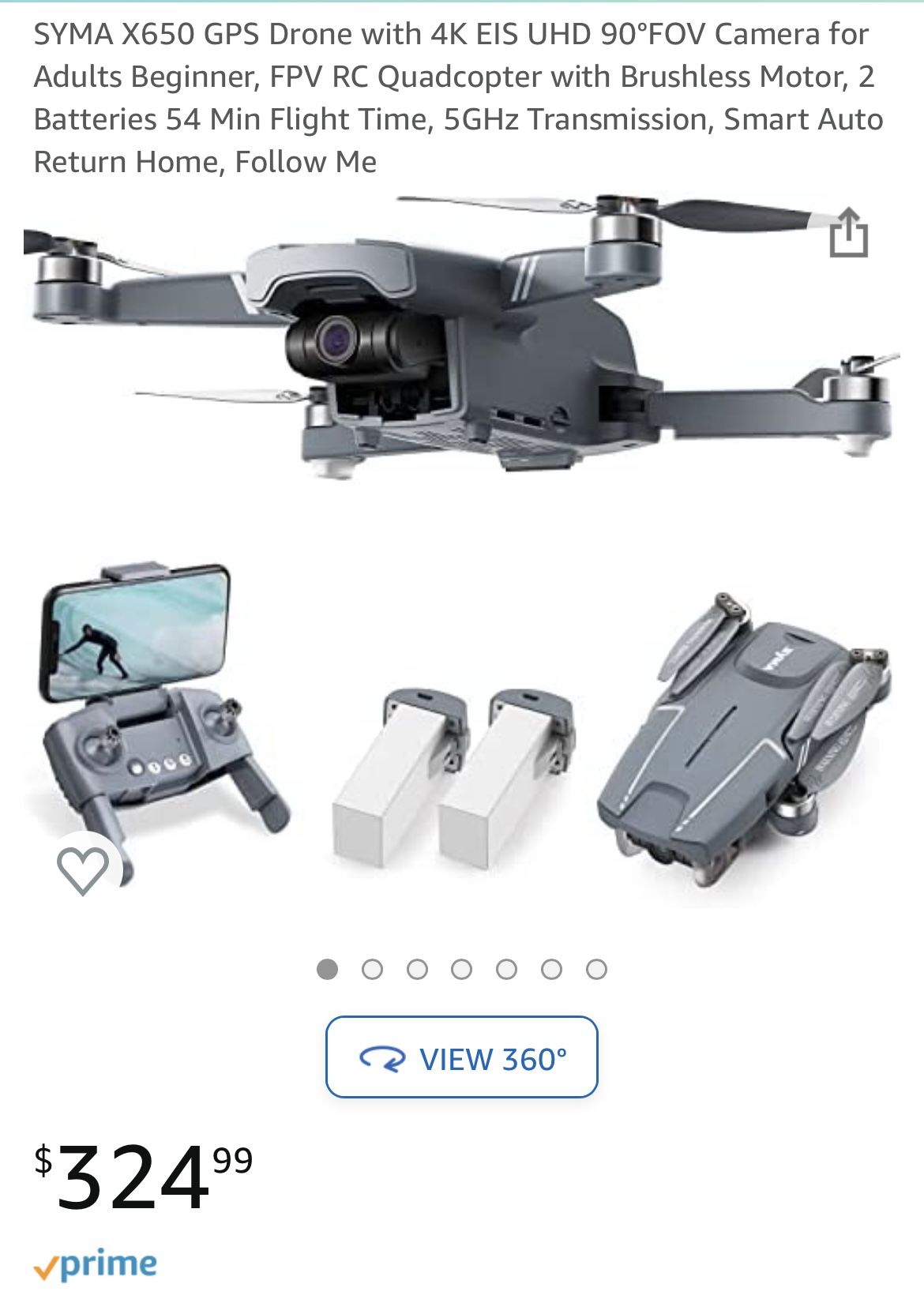 Brand New SYMA X650 GPS Drone