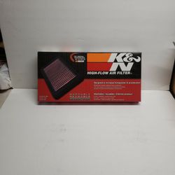 New K&N High FLOW AIR FILTER
