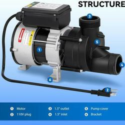 Whirlpool Spa Pump