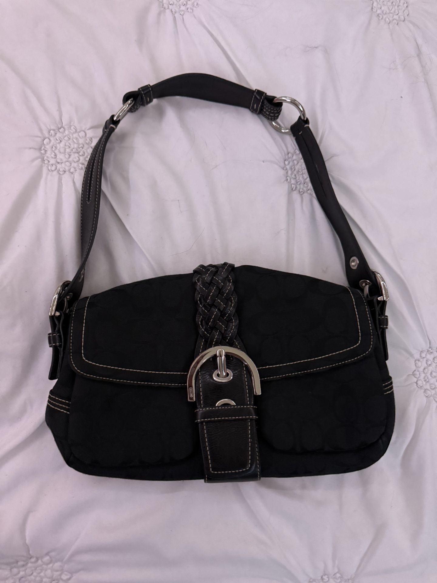 Vintage Black Coach SoHo 6314 