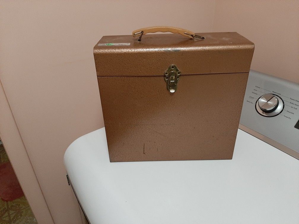 Metal File Box. REDUCED PRICE
