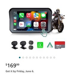 Android Auto, TPMS, Dual HD 1080P Cameras, GPS, G-Sensor, Siri & Google...