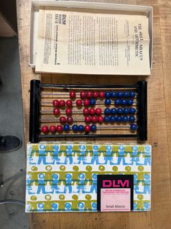 Vintage DLM Small Abacus 1973