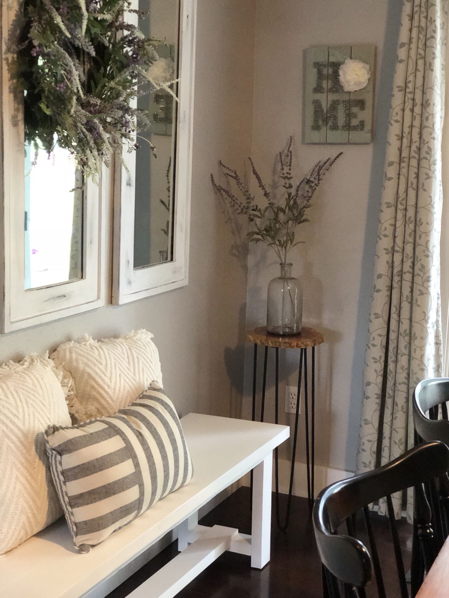 Hand made end table