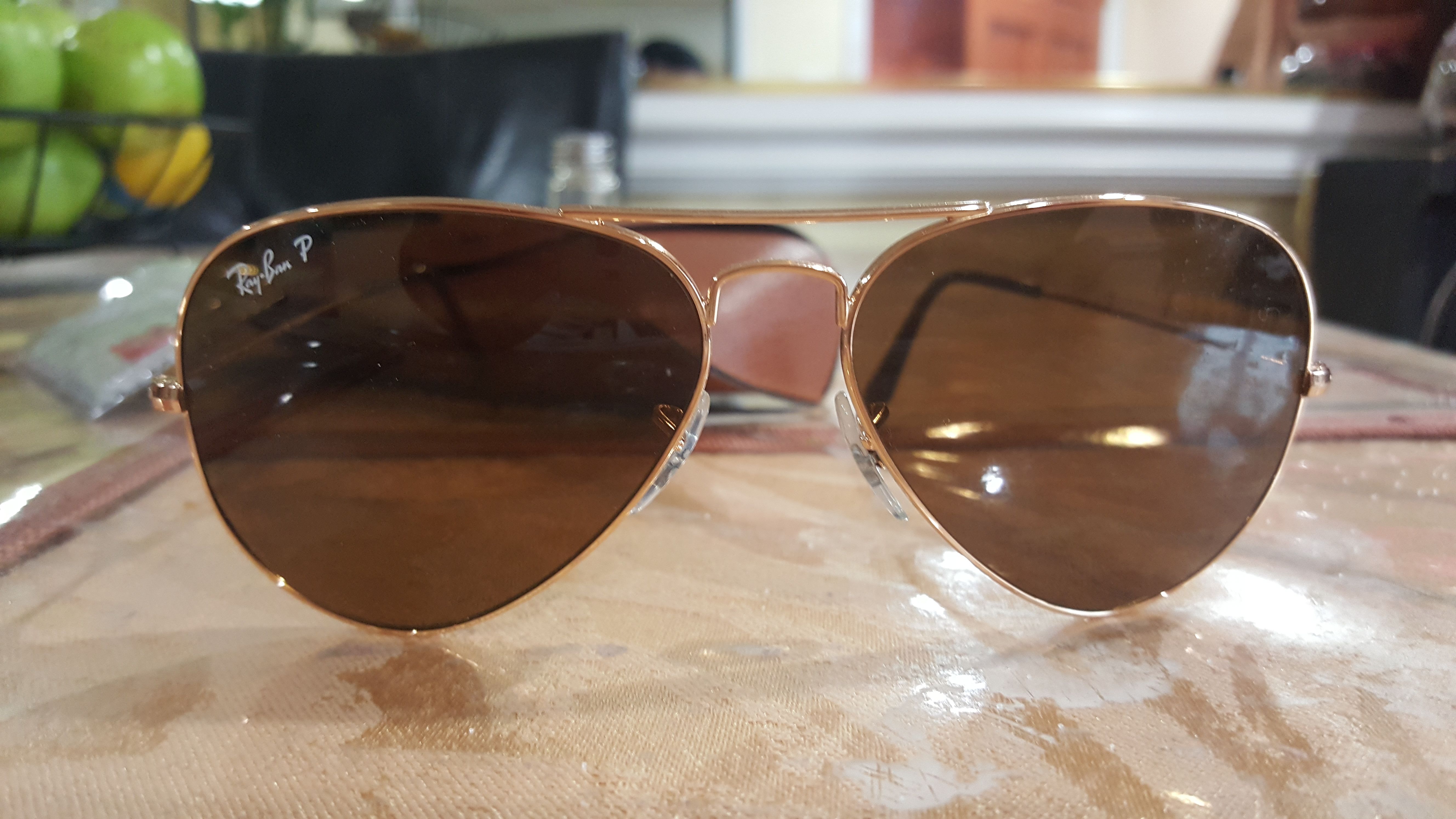 Brand new ray Ray Ban sunglasses polarized