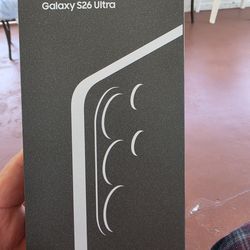 New Samsung s26 ultra * empty original