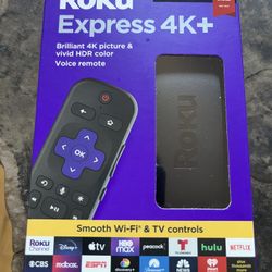 4K+ Roku Streaming Player w/ Voice Remote - UNOPENED