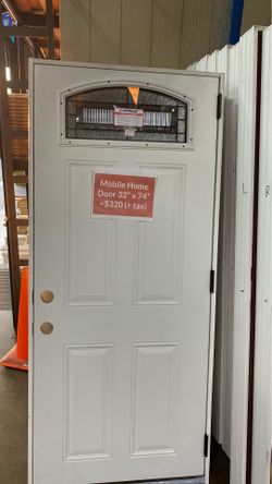 Mobil home door